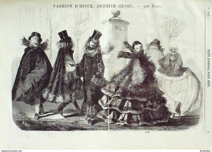 Petit journal pour Rire 1864 # 513 Joliface Richard