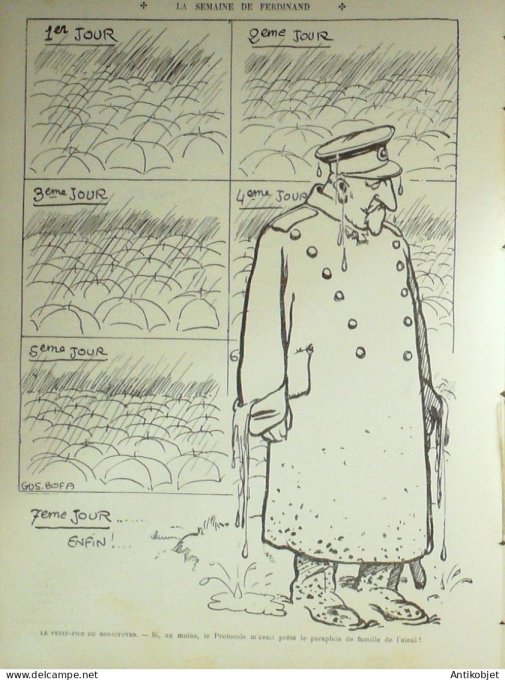 Le Rire 1910-07- 9 # 388 Journal humoristique Ed.Originale Saison Auvergnate