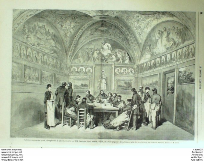 Le Monde illustré 1860 n°145 Cochinchinerien Chan Presses Monetaires Gibraltar