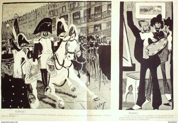 L'Assiette au beurre 1902 #  73 Le dimanche d'ete a Paris Sancha