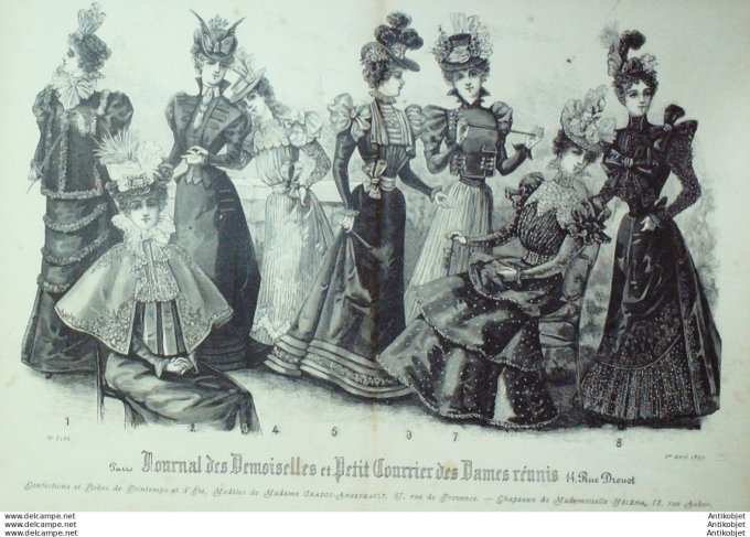 Journal des Demoiselles & Dames réunis 1897 # 5136