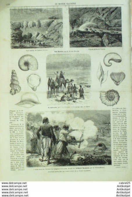 Le Monde illustré 1867 n°557 Halles Aux Draps Viet Nam Cho Leu Saigon Bayonne (64)