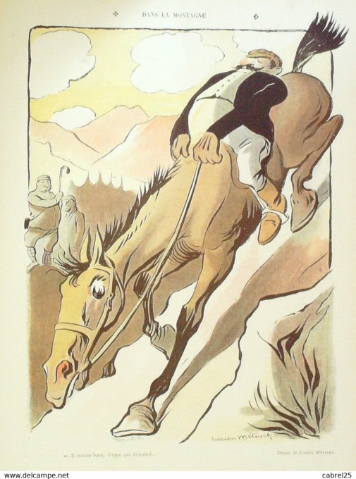 Le Rire 1904 n° 97 Poulbot Guillaume Roubille Villemot Métivet Iribe