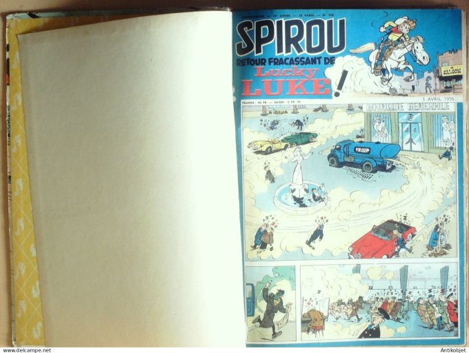 Album Spirou 57 Dupuis (n°938-950) 1956 (05-04 au 28-06) Eo complet