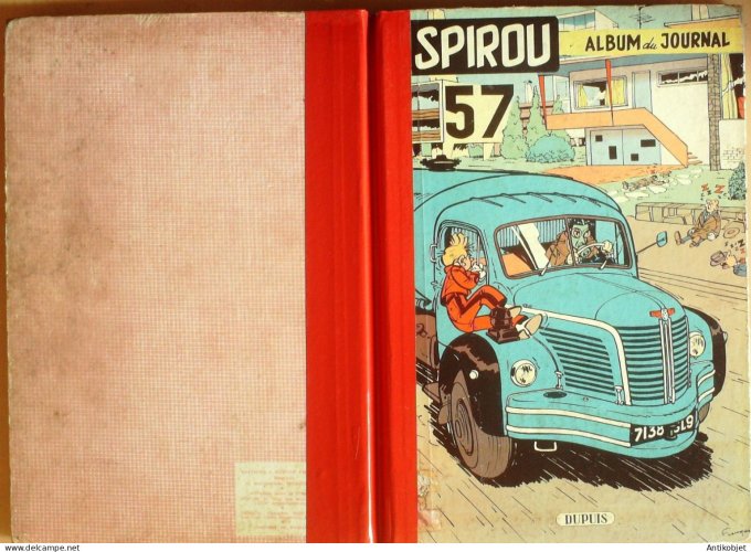 Album Spirou 57 Dupuis (n°938-950) 1956 (05-04 au 28-06) Eo complet