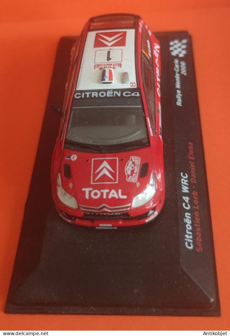 Citroen C4 WRC # 1 Monte-Carlo 2008 IXO ALTAYA 1/43