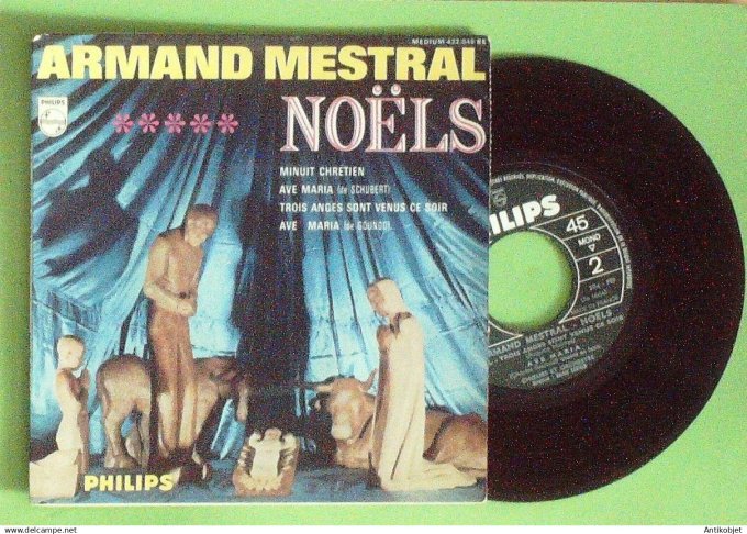 Mestral Armand 45T EP Minuit chrétien 1959
