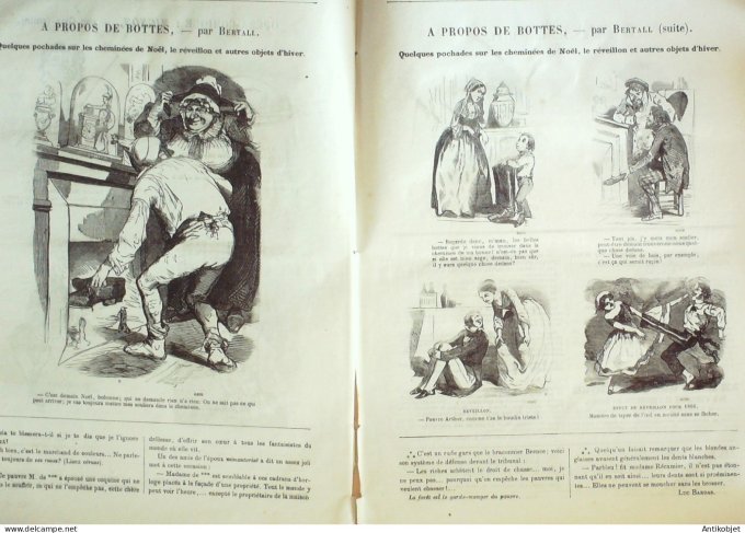 Petit journal pour Rire 1866 # 567 Opera-Comique Mignon Gill
