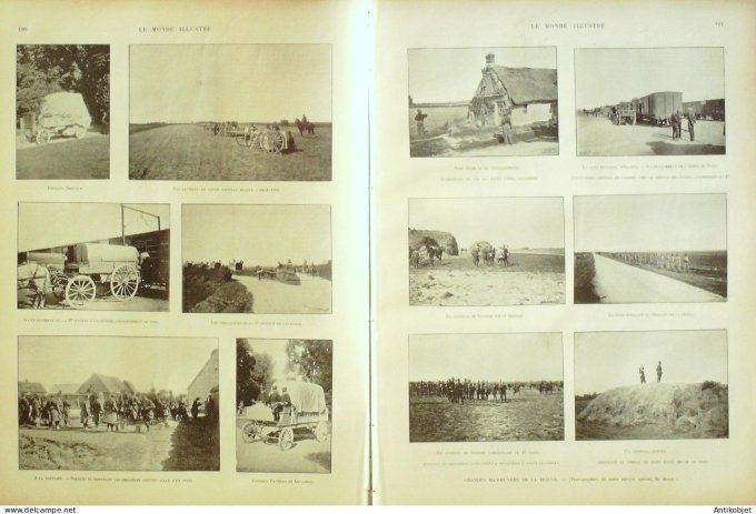 Le Monde illustré 1900 n°2269 Chine Ichol Takou Shangaï Etats-Unis Galveston cyclone