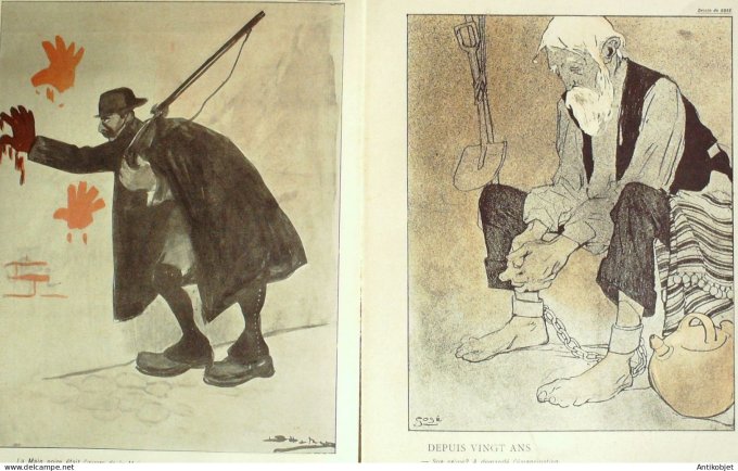 L'Assiette au beurre 1903 #  99 La Mano-Negra Hradecky Camara