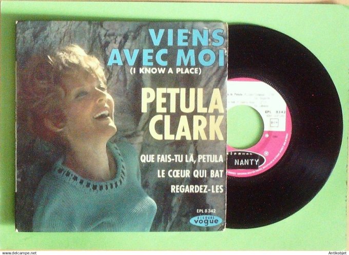 Clark Petula 45T EP Viens avec moi 1965