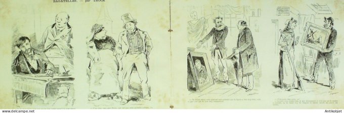 La Caricature 1883 #175 Colonel Ramollot Leroy Draner Trock O'Bell