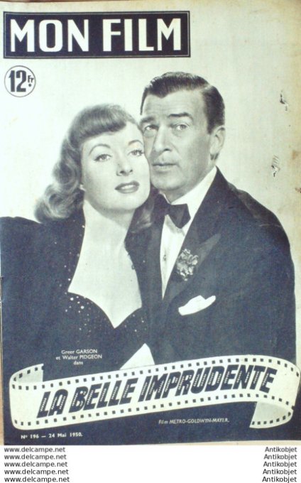 Mon Film 196 50-05-24 La belle imprudente Greer Garson Elizabeth Taylor