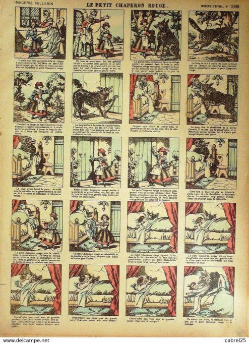 Le Petit Chaperon Rouge (Pellerin d'epinal)