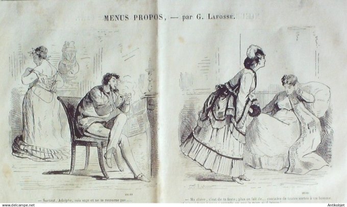 Le Monde illustré 1860 n°148 Toulon (83) Massachussets Moulins Pemberton Guadeloupe Basse Terre