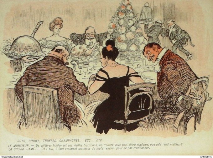 L'Assiette au beurre 1902 #  91 Noel Mirance