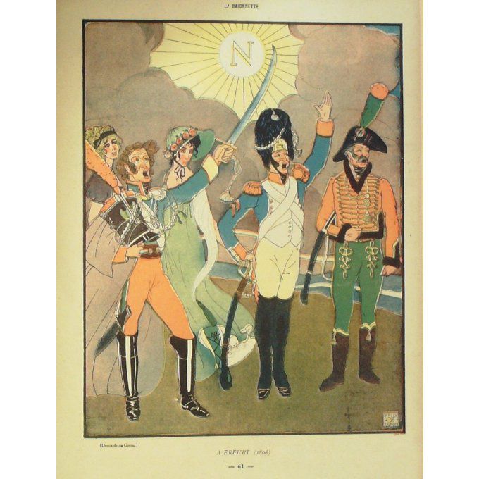 La Baionnette 1917 n°082 (Théâtre aux Armées) ARNOUX WEGENER ROUBILLE GUYON FABIANO