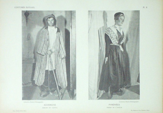 Auvergne-Rhône-Alpes Cantal Berger 1875