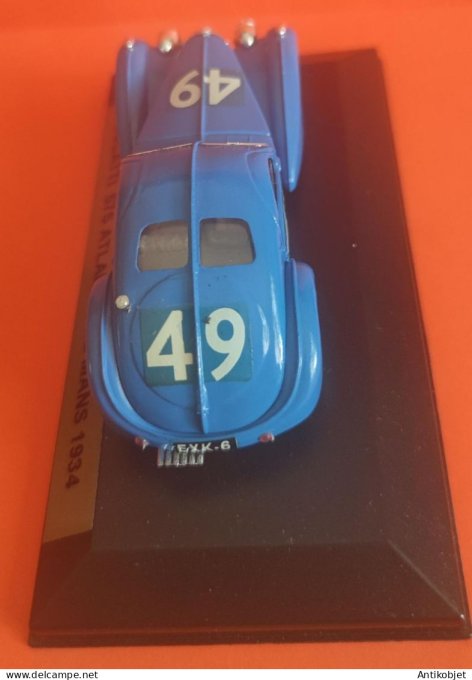 Bugatti 57S Atlantic # 49 Le Mans 1934 Grumm 1/43