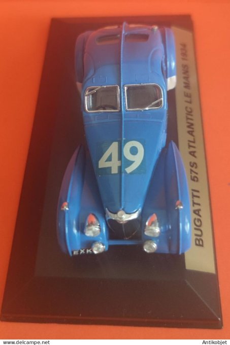Bugatti 57S Atlantic # 49 Le Mans 1934 Grumm 1/43