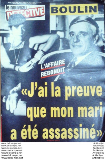 Détective 1988 # 278 Les Adrets Metz Caen Troyes Fayence Hazebrouk Hyères