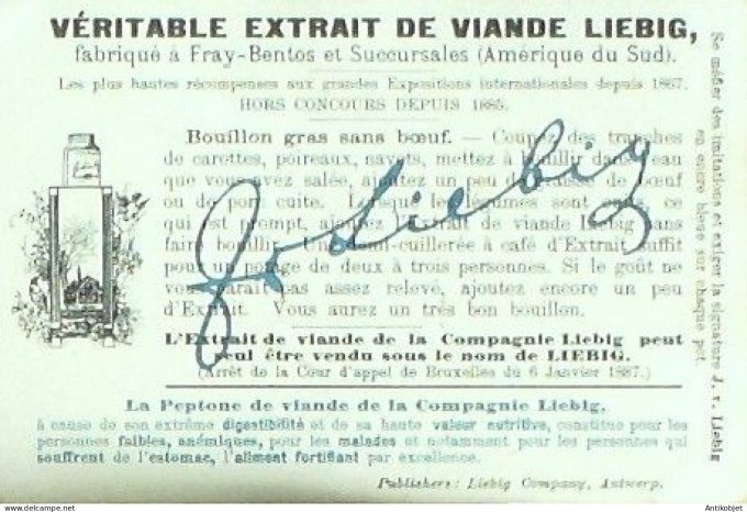 Chromo Liebig Sang  598 Les Passereaux I (1899)