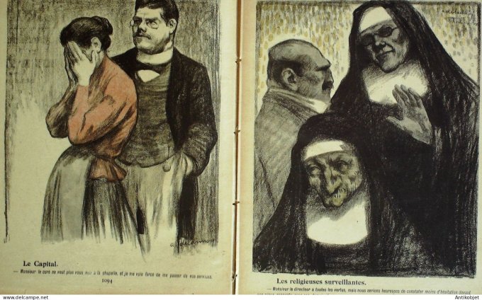 L'Assiette au beurre 1902 #  66 Au pays noir Notre-Dame de l'usine Delannoy