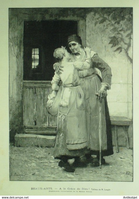 Soleil du Dimanche 1894 n°20 Général Ferron Victorien Sardou madame sans gêne