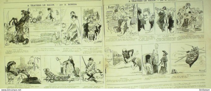 La Caricature 1883 #182 Cythère Robida Bock idéal Trock