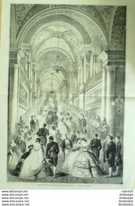 Le Monde illustré 1860 n°150 Maroc Tetuan Ile Maurice Mont Peter Botte Volontaire Catalogne