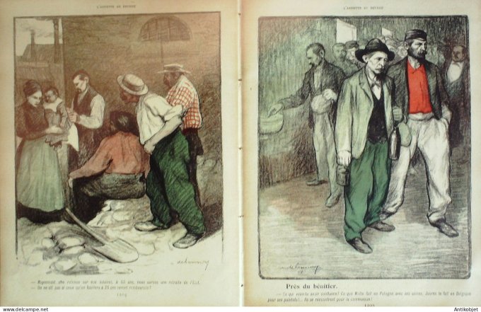 L'Assiette au beurre 1902 #  66 Au pays noir Notre-Dame de l'usine Delannoy