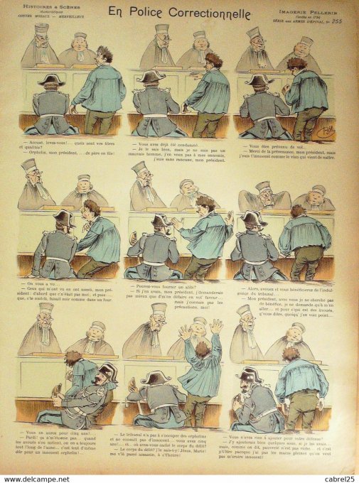 En Police Correctionnelle  (Pellerin d'epinal)