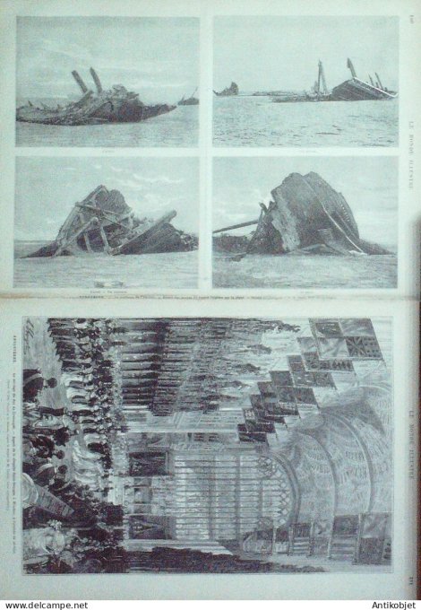 Le Monde illustré 1879 n°1147 Naples Londres Windsor Duc de Connaught Dunkerque (59) Adriatic