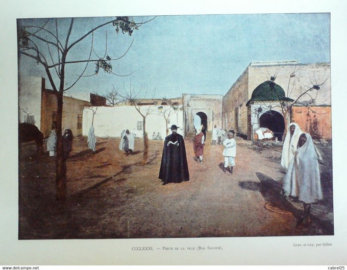 Tunisie BAB SADOUN porte de la ville