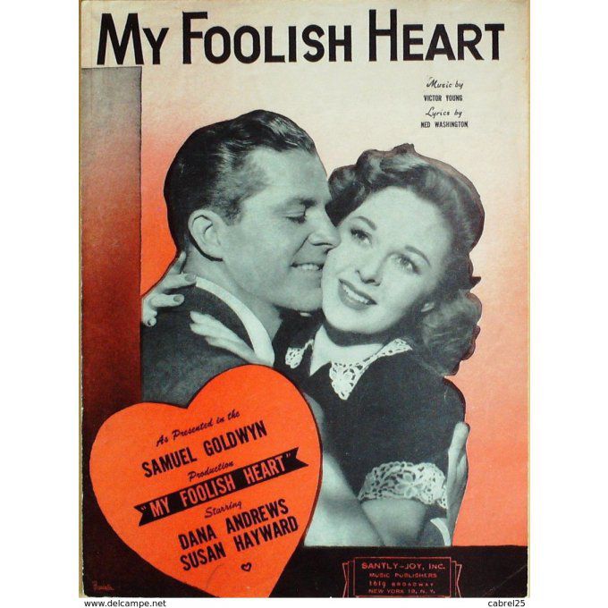 GOLDWYN SAMUEL-MY FOLLISH HEART-1949