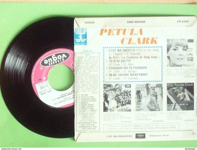 Clark Petula 45T EP C'est ma chanson 1967