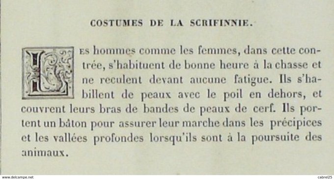 Norvège CHASSEUR ARME de la SCRIFINNIE 1859