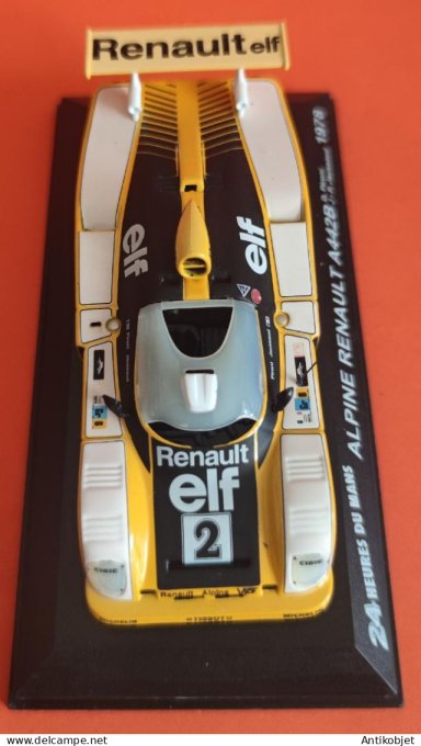 Renault Alpine A442B # 2 Le Mans 1978 1/43 Altaya