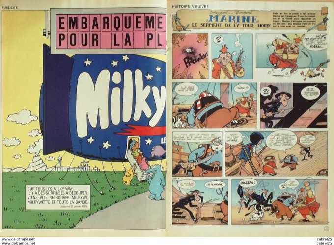 Journal de Mickey n°1681 ETNA (26-9-1984)
