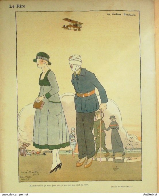 Le Rire Rouge 1917-08-18 # 144 Journal humoristique Ed.Originale Chemin des dames
