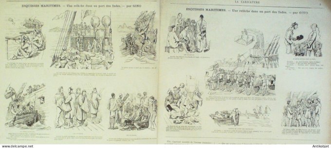 Soleil du Dimanche 1894 n°25 Maroc Moussey Hassan Argenteuil (95) Fêtes