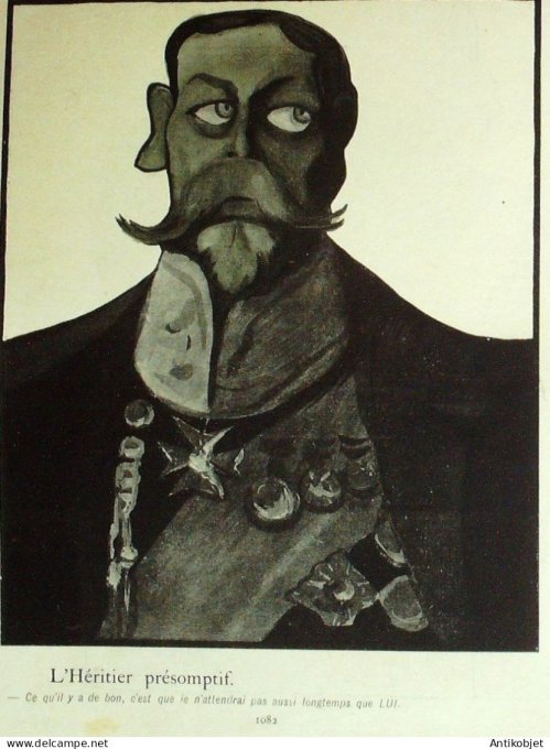 L'Assiette au beurre 1902 #  65 Esprit Britannique Edouard VII Camara