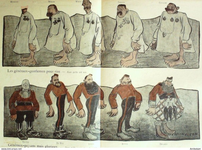 L'Assiette au beurre 1902 #  65 Esprit Britannique Edouard VII Camara