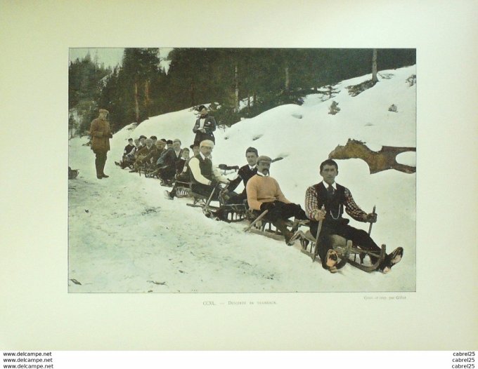 Suisse Descente en traineaux