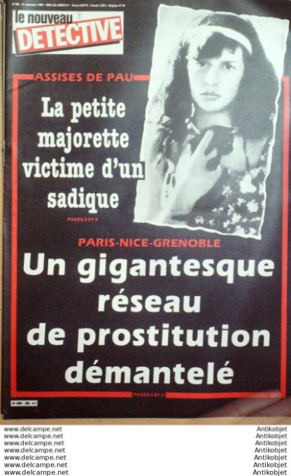 Détective 1984 # 106 Nice Marseille Chaumont Clermont-Ferrand Denain Grenoble