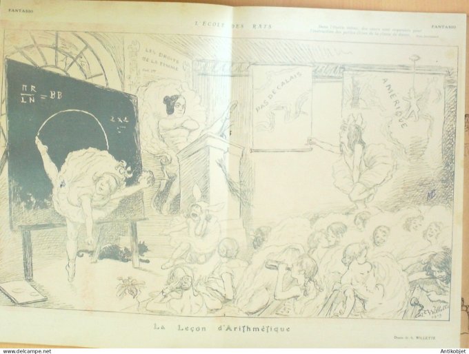 Fantasio 292 1919 Blampied Wegener Willette Reb Icart