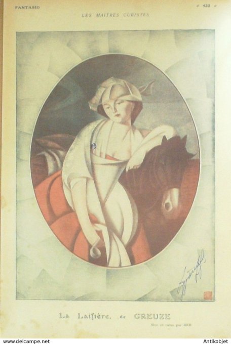 Fantasio 292 1919 Blampied Wegener Willette Reb Icart