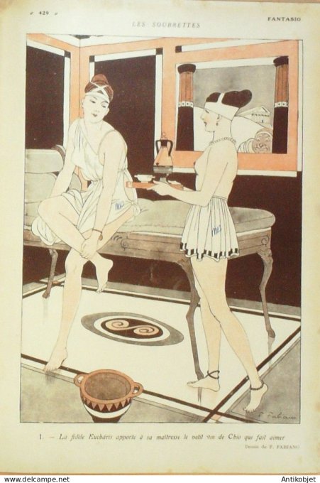 Fantasio 292 1919 Blampied Wegener Willette Reb Icart