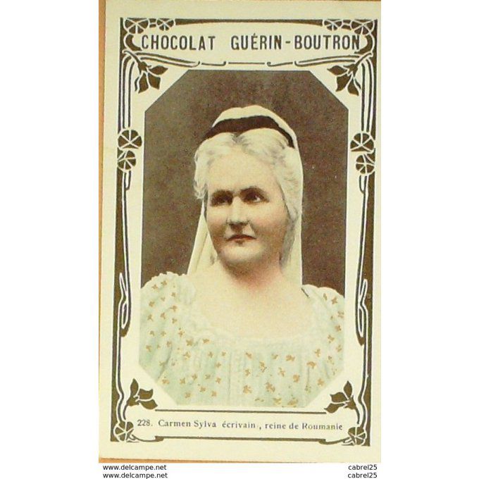 Roumanie Carmen Sylva Ecrivain Reine 228