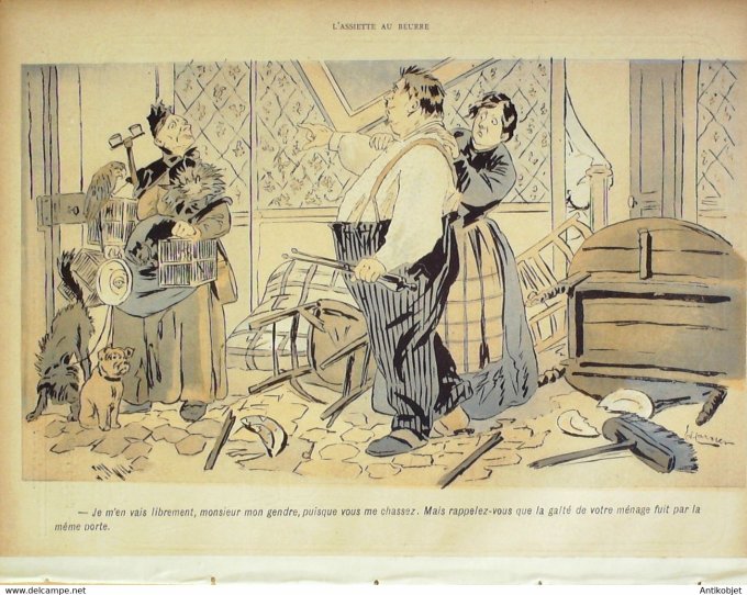 L'Assiette au beurre 1902 n° 76 Nos belles mères Carrier